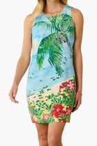 Coastal Comforts Silk Shift Dress