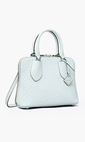 Mini T Monogram Leather Swing Satchel