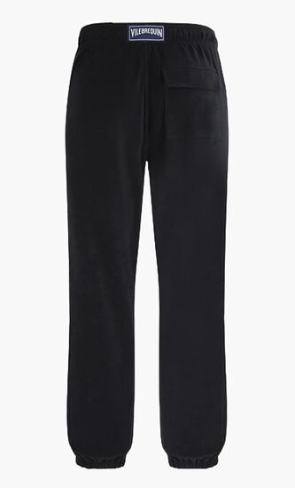 Solid Terry Track Pant