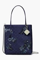 Midnight Embellished Mini Tote