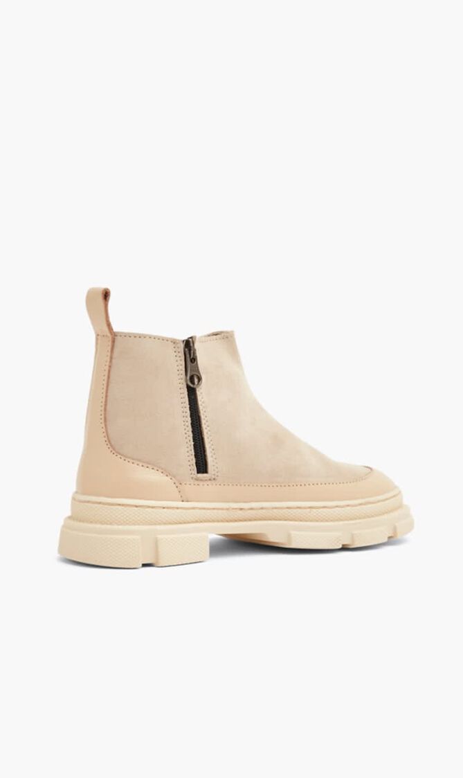 GAUCHO & SUEDE LEATHER CHELSEA BOOTS