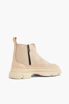 GAUCHO & SUEDE LEATHER CHELSEA BOOTS