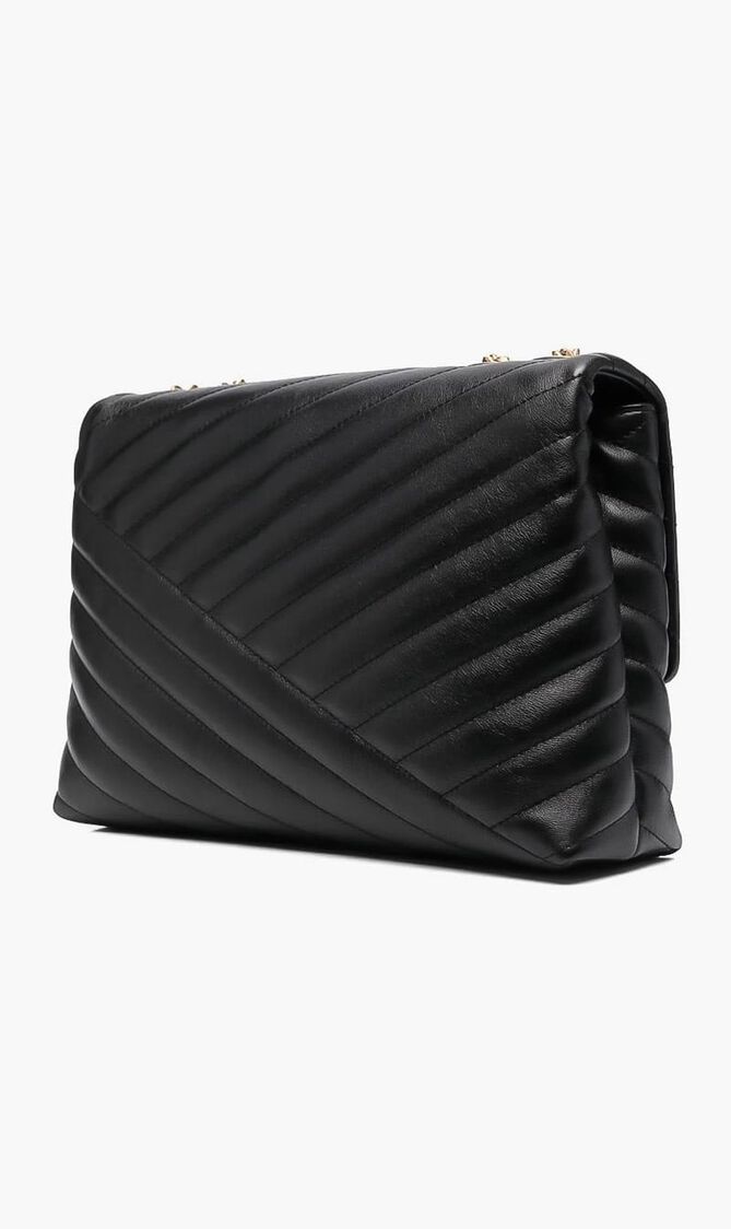 KIRA CHEVRON CONVERTIBLE SHOULDER BAG