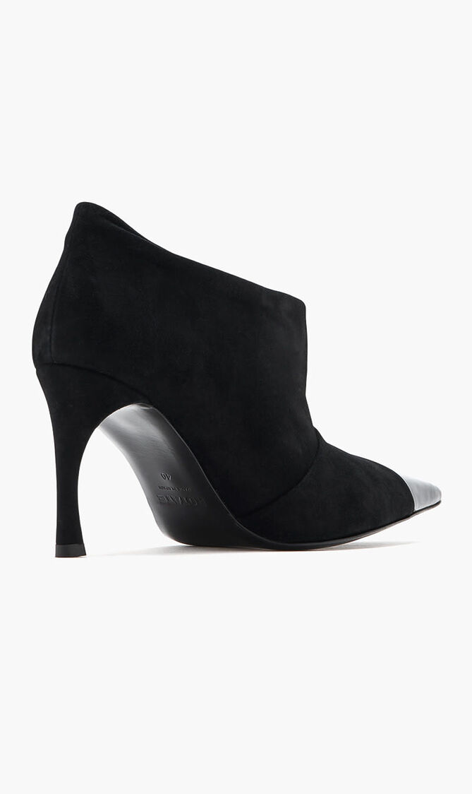 SUEDE POINTED TOE BOOT
