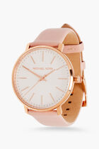 ANALOG WATCH 0 JWL GP LEATHER STRAP