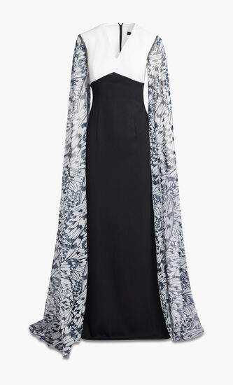 TOP WHITE, SKIRT BLACK