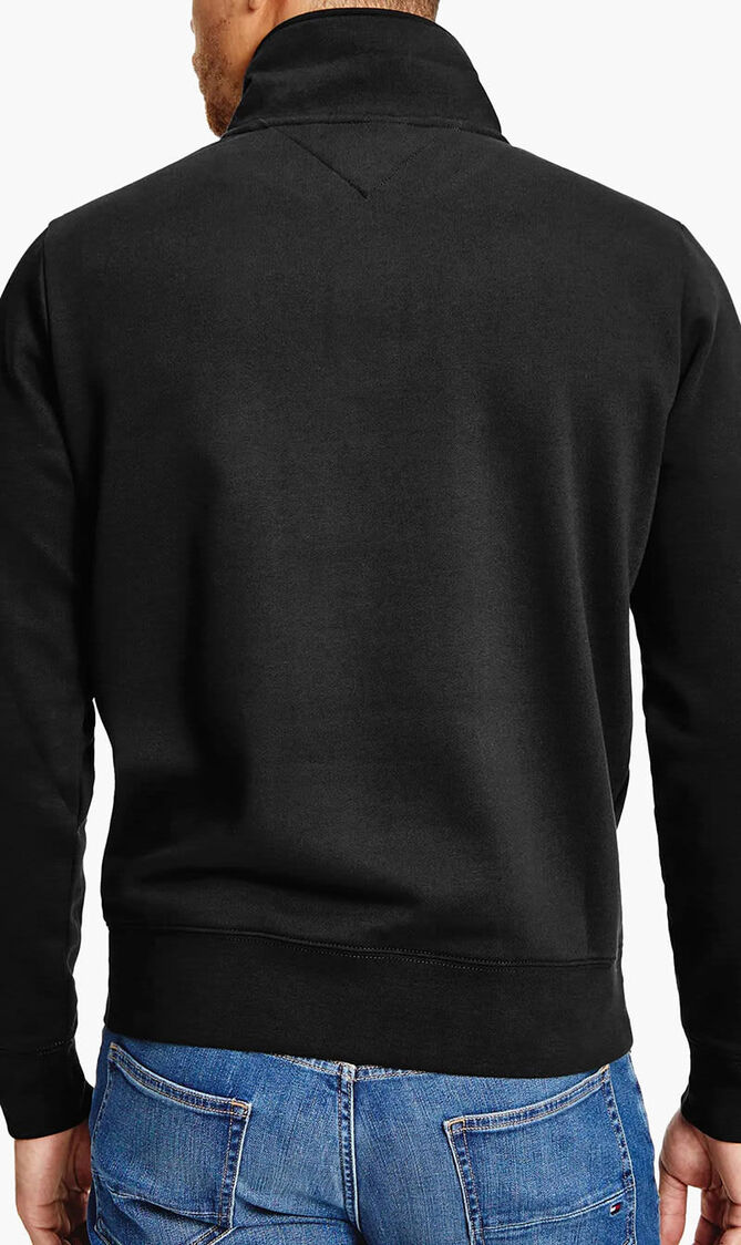 TOMMY LOGO MOCKNECK