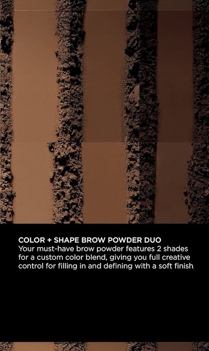 Shape Brow Powder Duo, Dark Brown