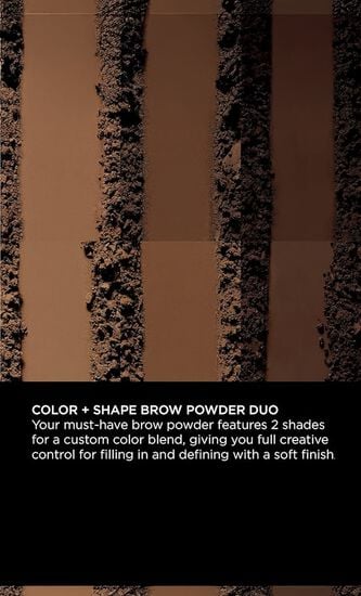 COLOR SHAPE BROW POWDER DUO-DARK