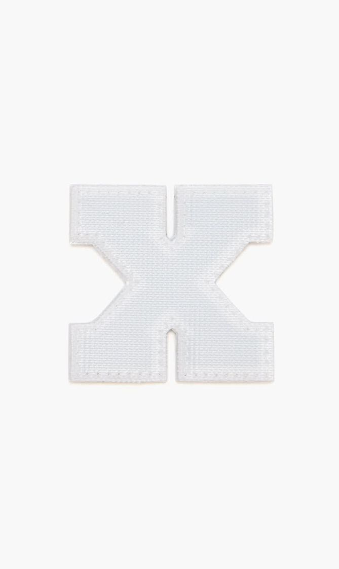Chenille Varsity Letter 'X' patch