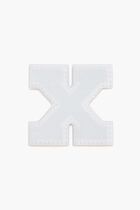 Chenille Varsity Letter 'X' patch