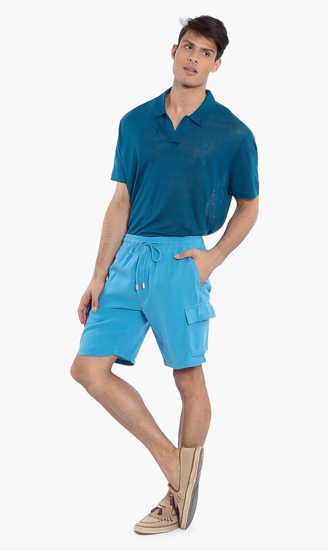 Linen Bermuda Shorts