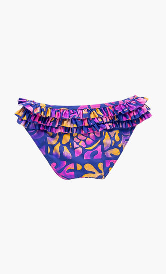 Gicoly Printed Bikini Bottom