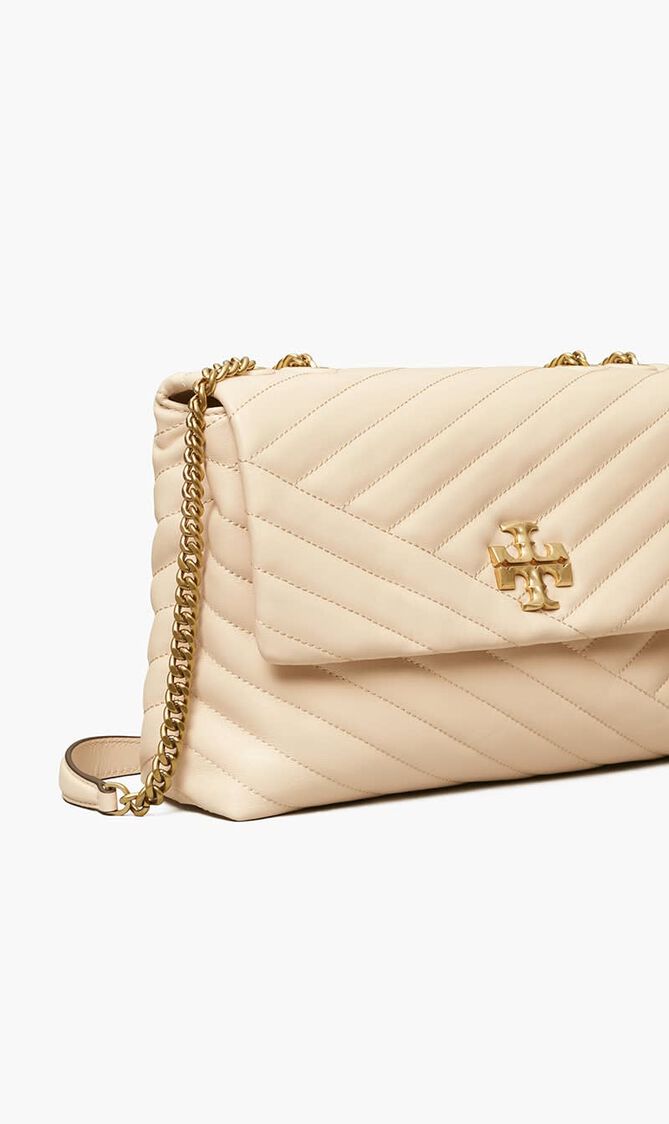 KIRA CHEVRON CONVERTIBLE SHOULDER BAG