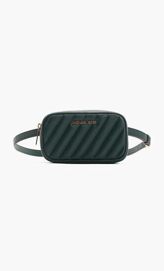 Quilted Twill Small Belt Bag
