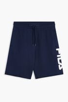 GRAPHIC LOGO RAW HEM SHORT