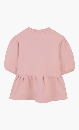 Kids Tiger head-print dress