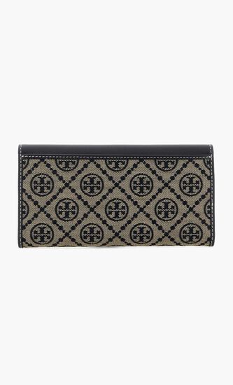 T MONOGRAM ENVELOPE WALLET