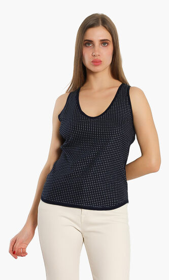 Studs Tank Top