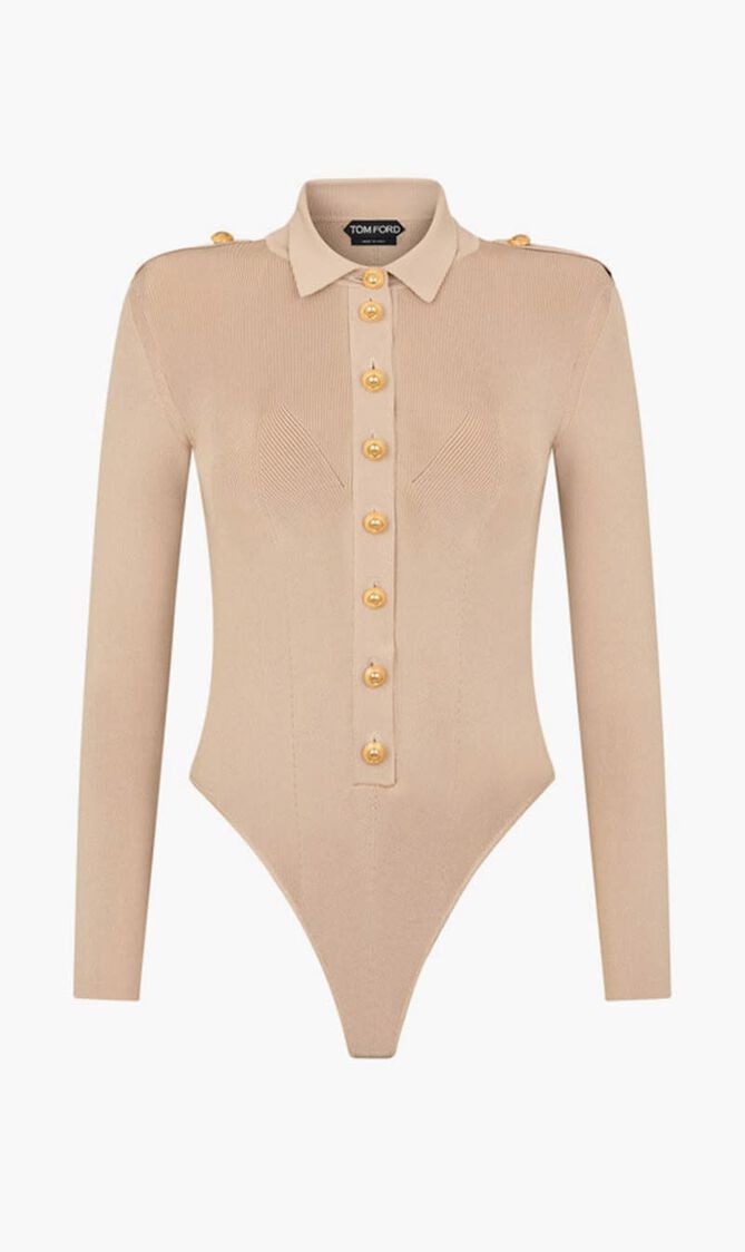 Ribbed Knit Bodysuit