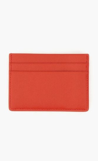 CREDIT CARD HOLDER SOFT CALF WNAPPA LINING (SATIN PALLADIUM)