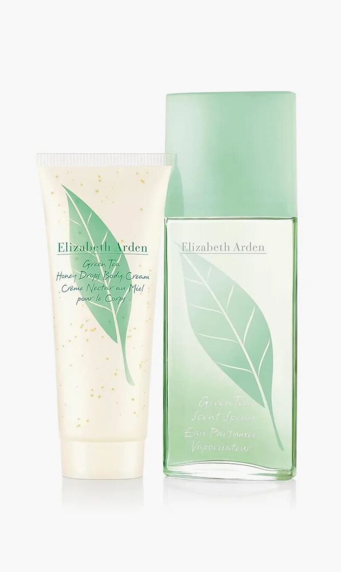 Green Tea Scent Spray And Honey Drops Holiday Gift Set