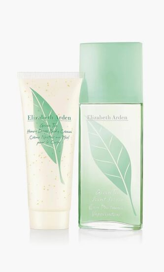 Green Tea Scent Spray And Honey Drops Holiday Gift Set