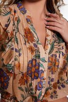 LS DIONNE TIE FRONT TOP