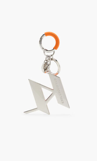 K/MONOGRAM DEGRADE KEYCHAIN