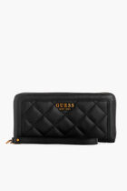Abey Quilted Long Wallet