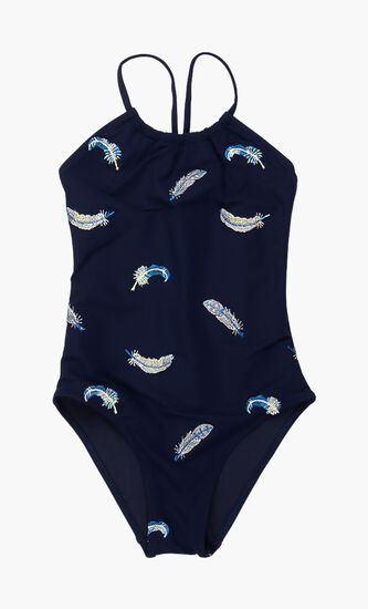 Gazette Embroidered One-Piece Swimsuit