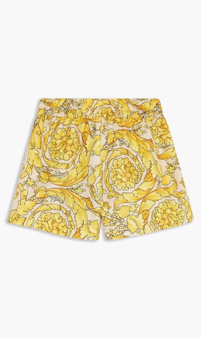 Barocco Print Shorts