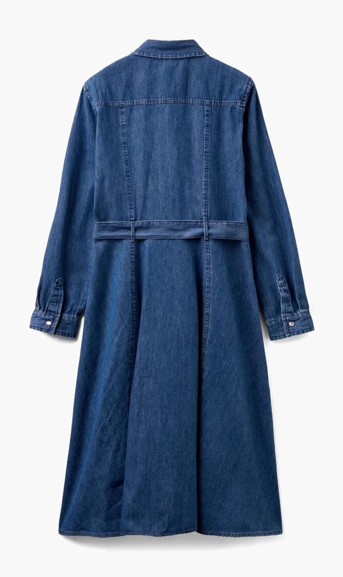Denim Shirt Dress