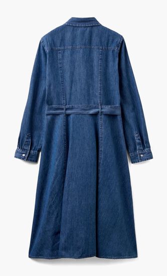 Denim Shirt Dress
