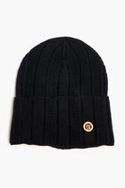 KNIT BEANIE FLAT RIBS