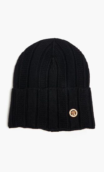 KNIT BEANIE FLAT RIBS
