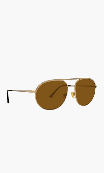 Oval Full Rim Sunglasses