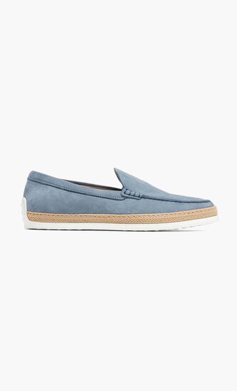 Suede Slip On Loafers