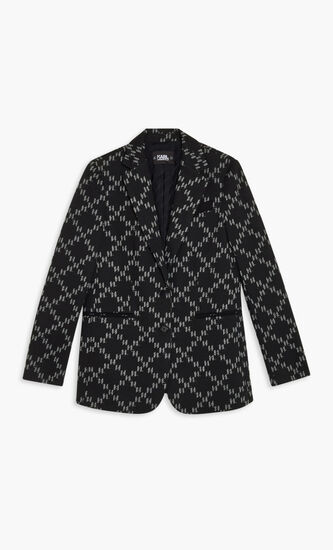 JACQUARD PUNTO JACKET