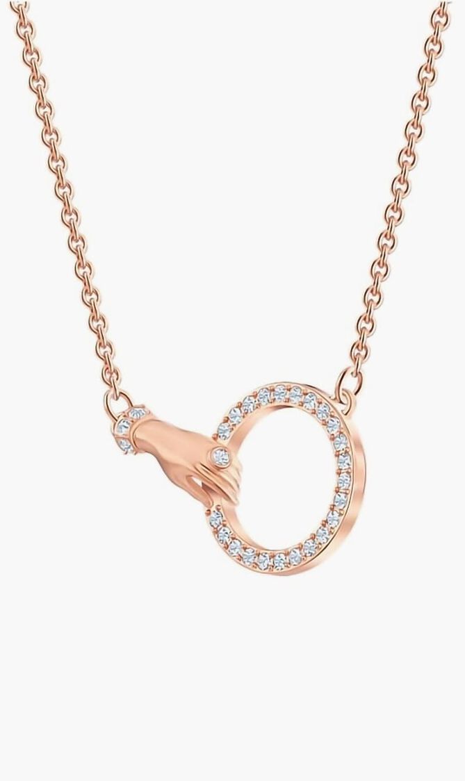 SJC SWA SYMBOL NECKLACE HAND CRY ROS