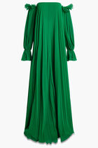 OFF-SHOULDER LOOSE LONG DRESS