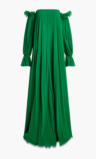 OFF-SHOULDER LOOSE LONG DRESS
