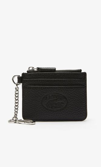 Zip Leather Cardholder