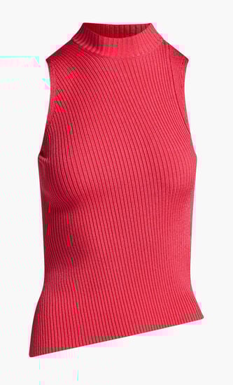 Ribbed knit top