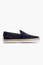 Suede Slip On Loafers