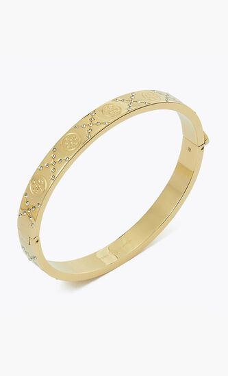 Icon T Monogram Pave Hinge Bracelet