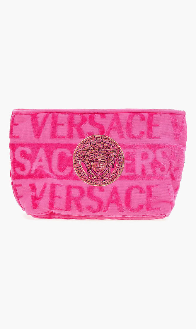 VSC BAROCCO BATHROBE WITH MEDUSA STUDS