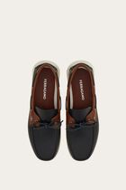 Boat Shoe with Gancini Ornament Boat Shoe with Gancini Ornament
