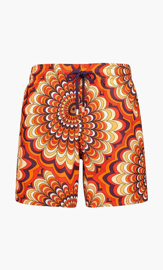 Moorea Retro Swim Shorts