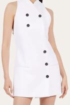 Sleeveless Double Mini Jacket Dress